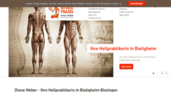 Desktop Screenshot of dianaweber.de